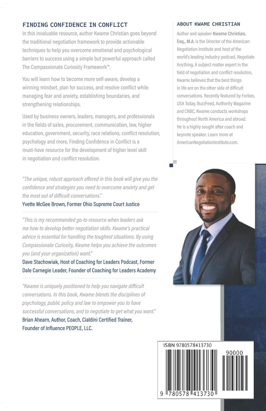 Finding Confidence in Conflict: How to Negotiate Anything and Live Your Best Life image number 1