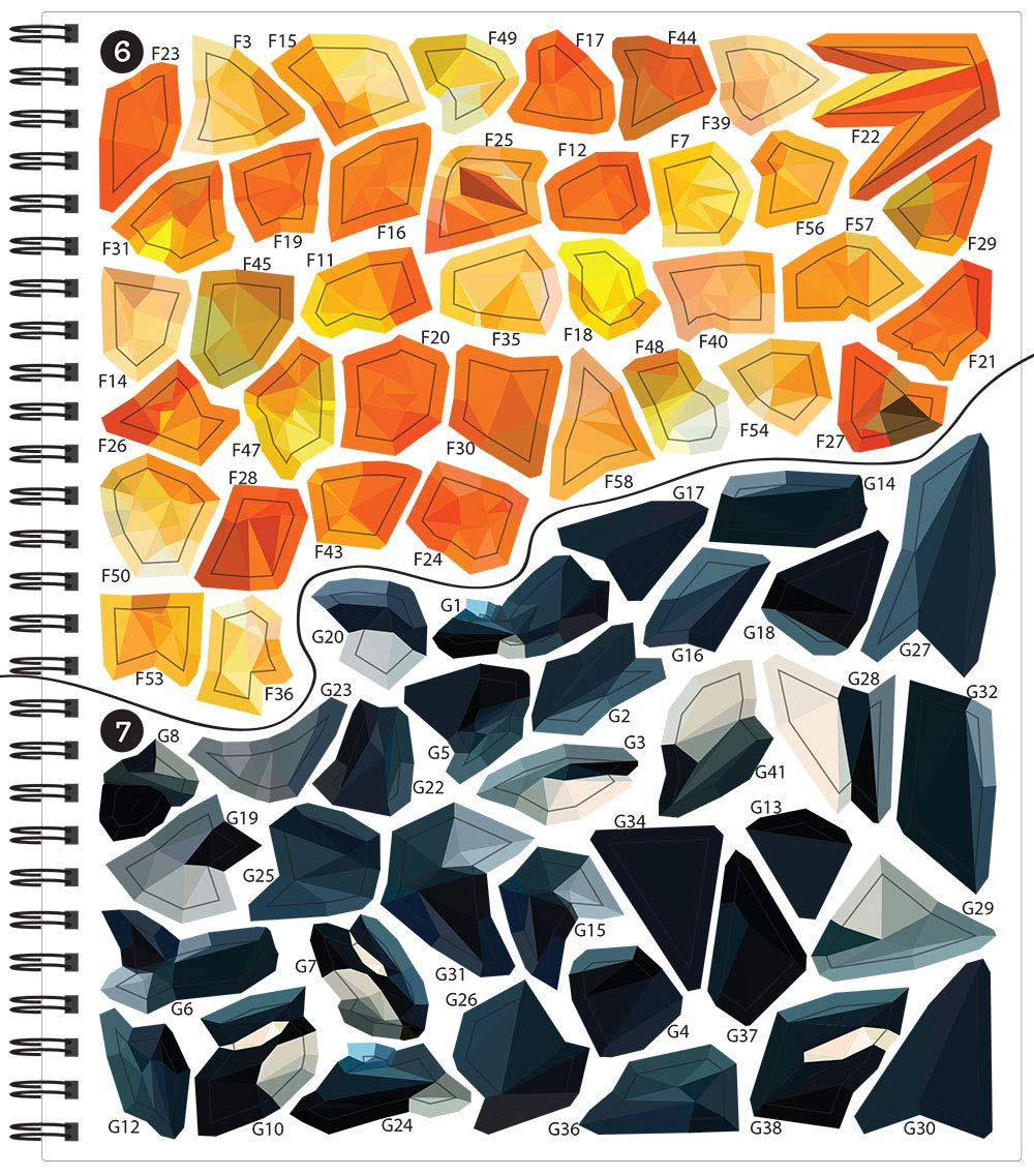 Brain Games - Sticker by Number: Ocean Treasures image number 3