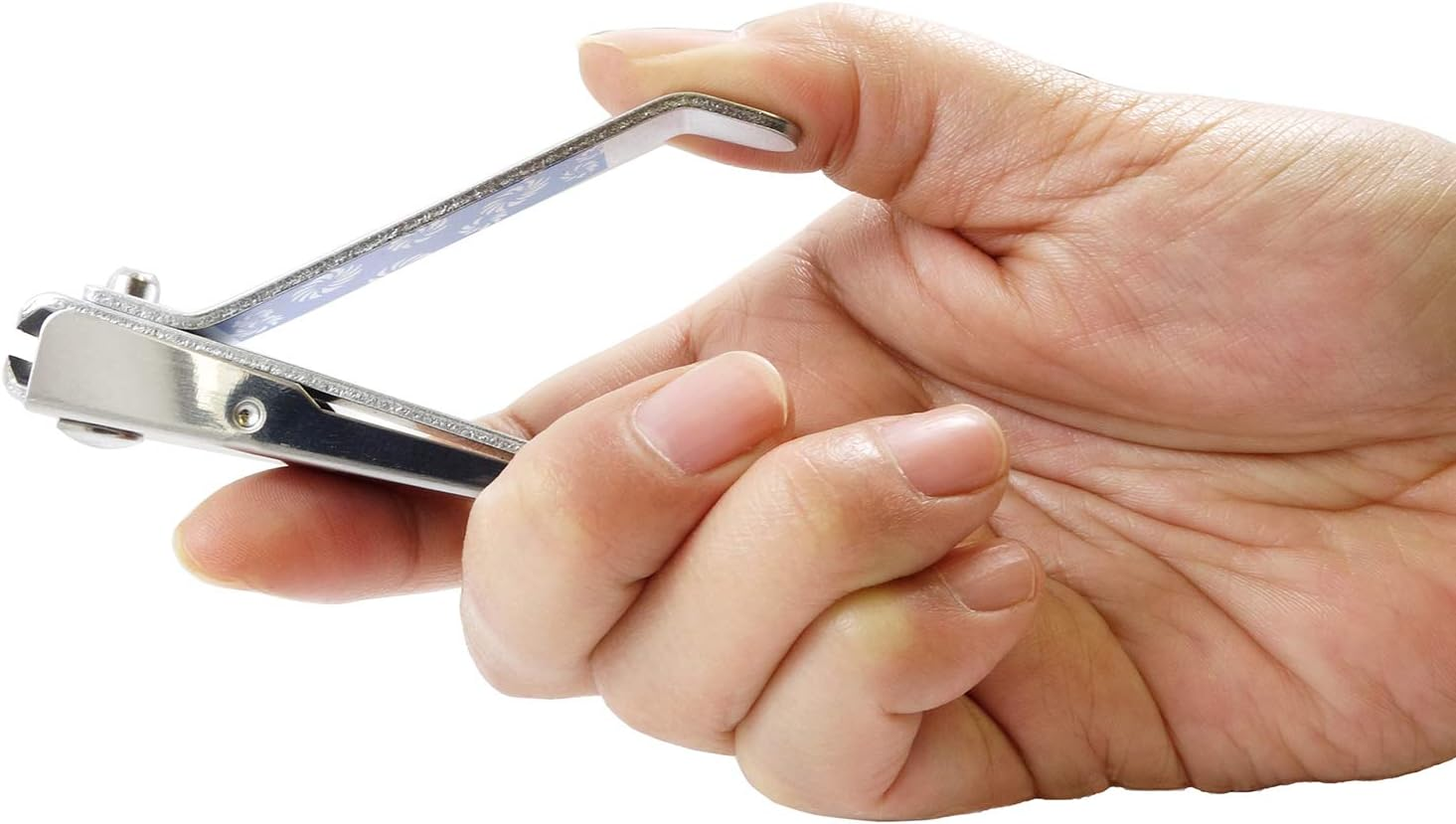 Hokusho WM-1 Fine Pattern Print Nail Clippers Saya, Total Length: 3.3 Inches (83 Mm) image number 1