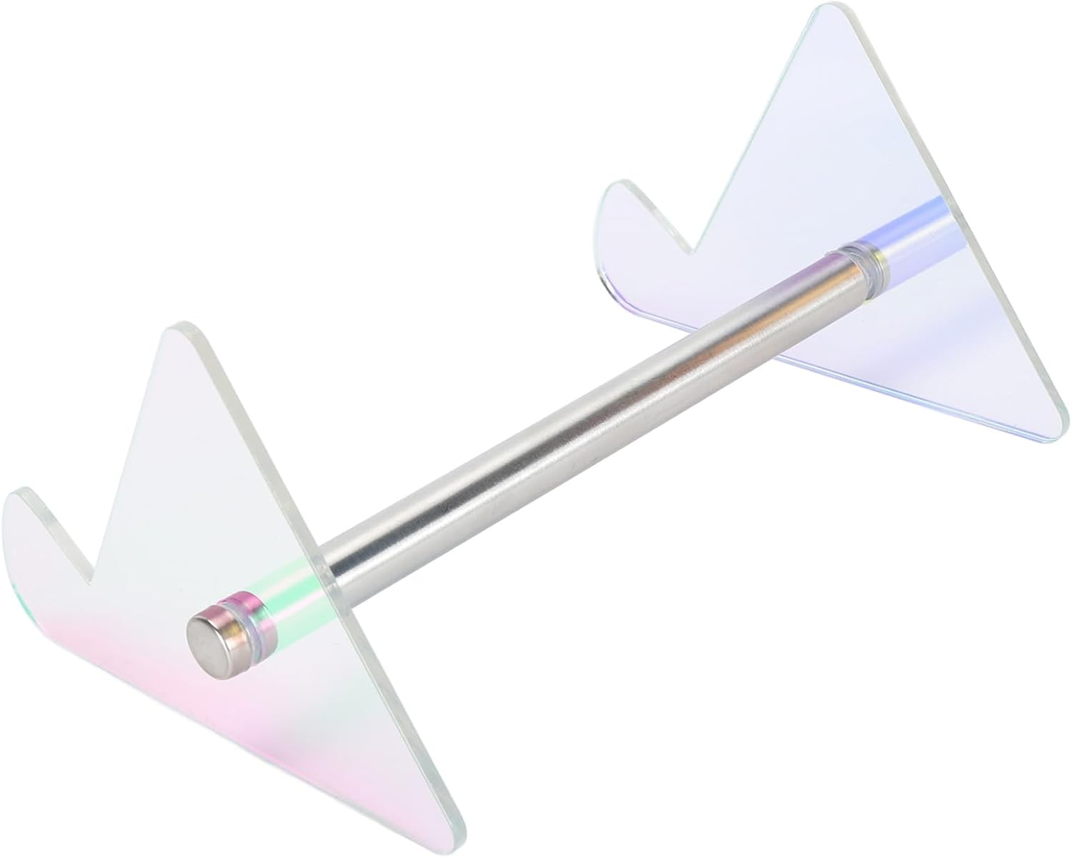 Keyboard Stand, Acrylic Keyboard Display Stand, Removable Mechanical Keyboards Storage Holder for Gaming Keypads (Single Layer) image number 1