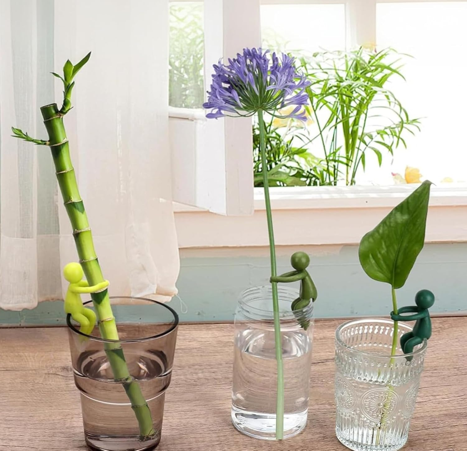 6 Pcs Plant Propagation Friends, Plant Support for Sprouts, Stems, Shoots and Cuttings, Growth Tool for a Plant Propagation Station Indoor Garden Funny Plant Lover image number 6