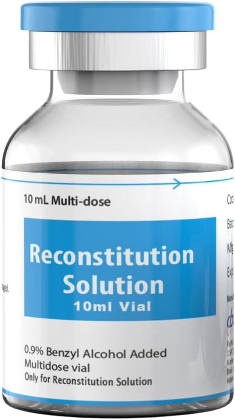 Reconstitution Solution 10Ml X 1 QTY | Premium Plastic Vial