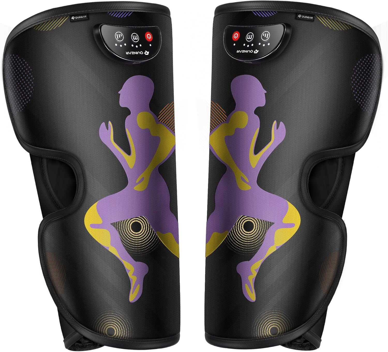 QUINEAR Rechargeable Leg Massager for Circulation and Pain Relief, Cordless Air Leg Compression Massager, Calf Massager for Mom Dad Women Men image number 1