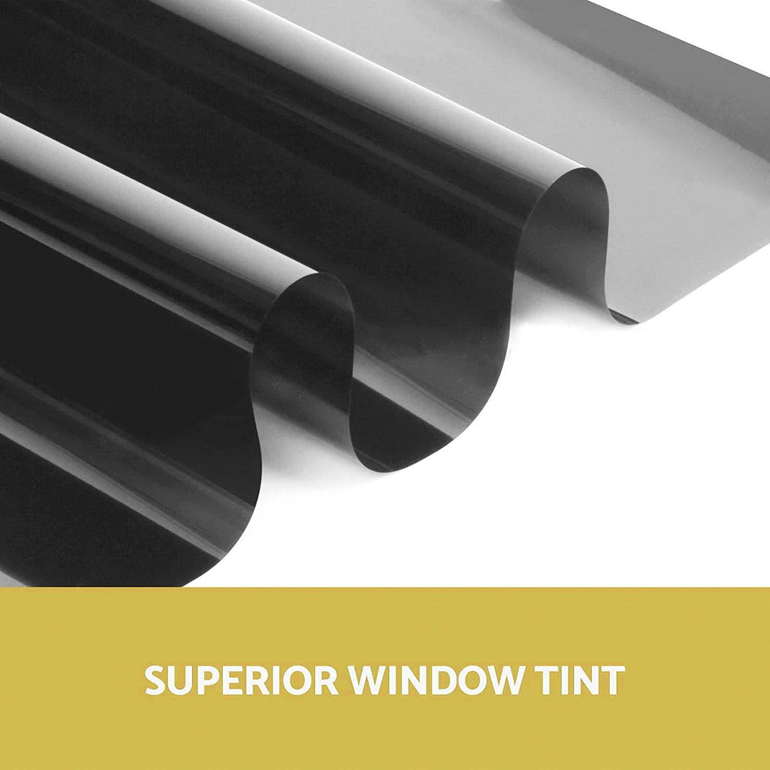 Pro Car Home Window Tint Tinting Film Black Roll Tools Kit 5%/15%/30%/35% VLT 76Cm*7M (2 Pack, 30%) image number 3