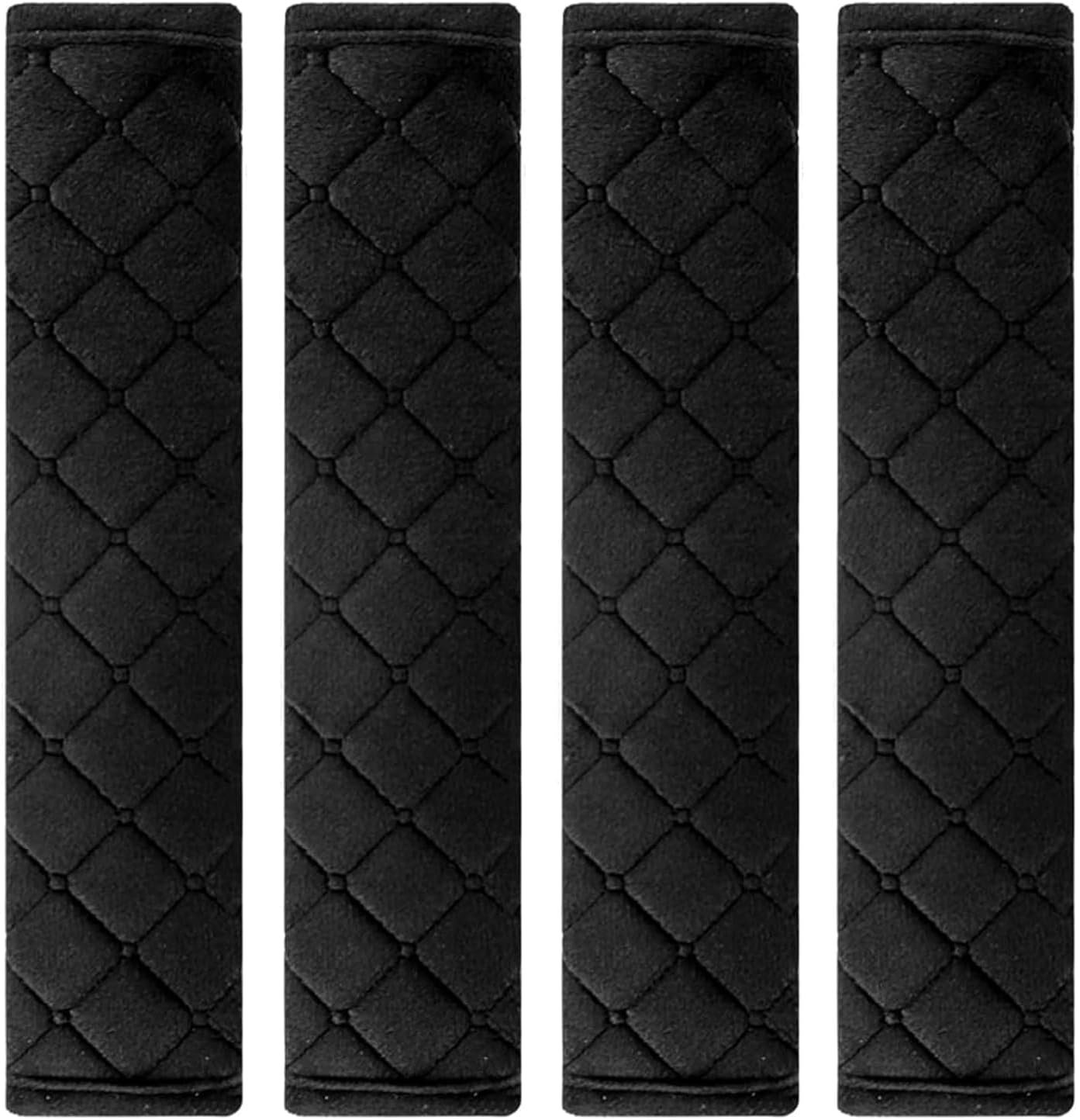 4Pcs Seat Belt Cover Pad Seatbelt Car Strap Covers Seat Universal Cover Soft Shoulder Pad for Helping Protect Your Shoulder from the Rubbing to Release Stress to Neck and Shoulder for Kids & Adults image number 5