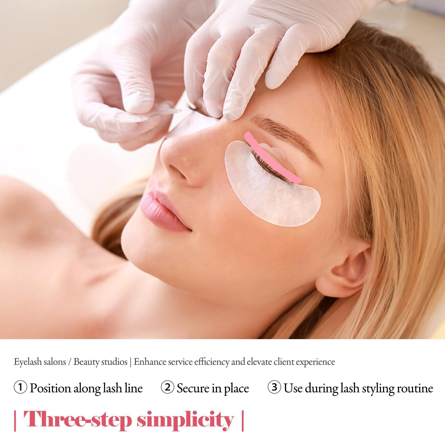 WALWAL 36 Pcs Curved Silicone Lash Lift Ribbon, Reusable Eyelash Curler Pad Strip Eyelash Curling Aid(6 Colors) image number 5