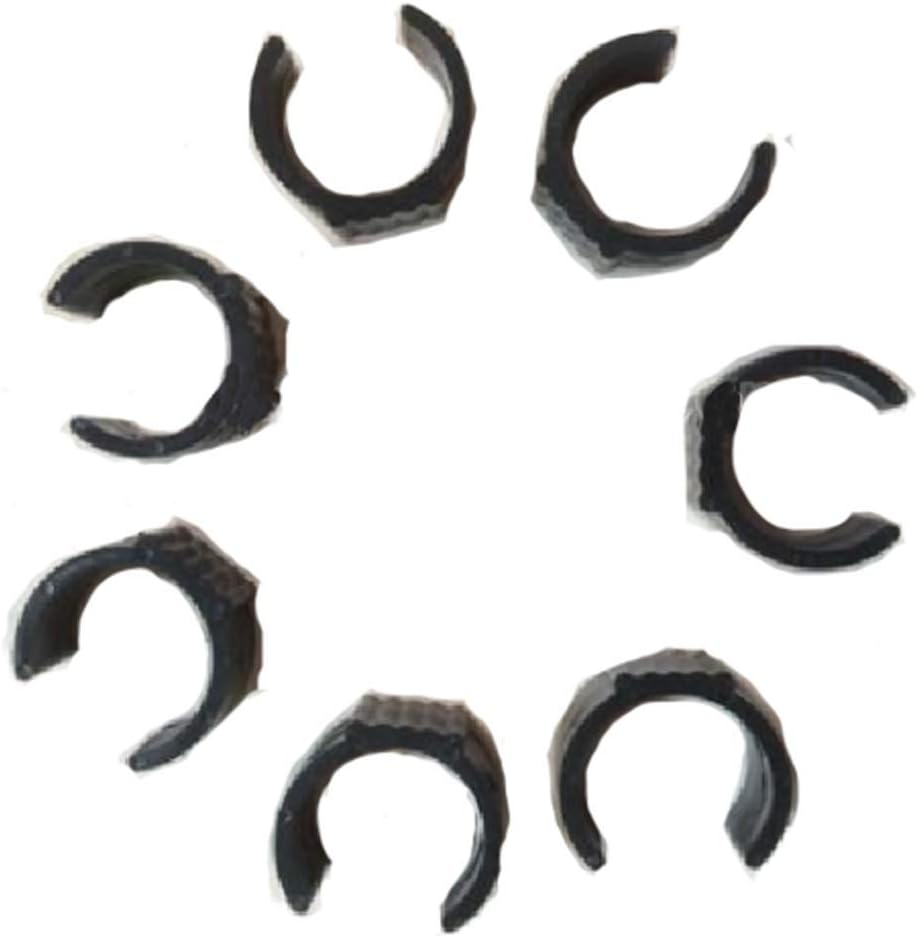 Mkki 7Pcs Hammock Chair Anti-Friction Pad Plastic Slider Glide Pad Floor Protector for Hanging Basket Chairs Hammock Leg Feet Base image number 1