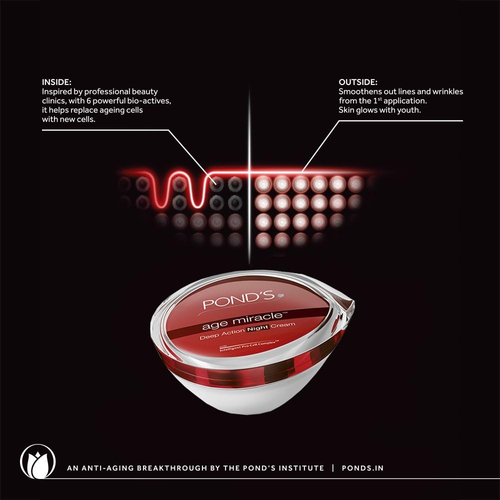 Pond'S Age Miracle Night Cream, 50G