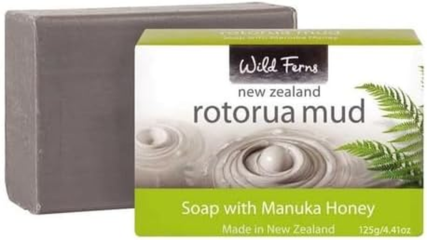 Wild Ferns Rotorua Mud Soap with Manuka Honey 125G