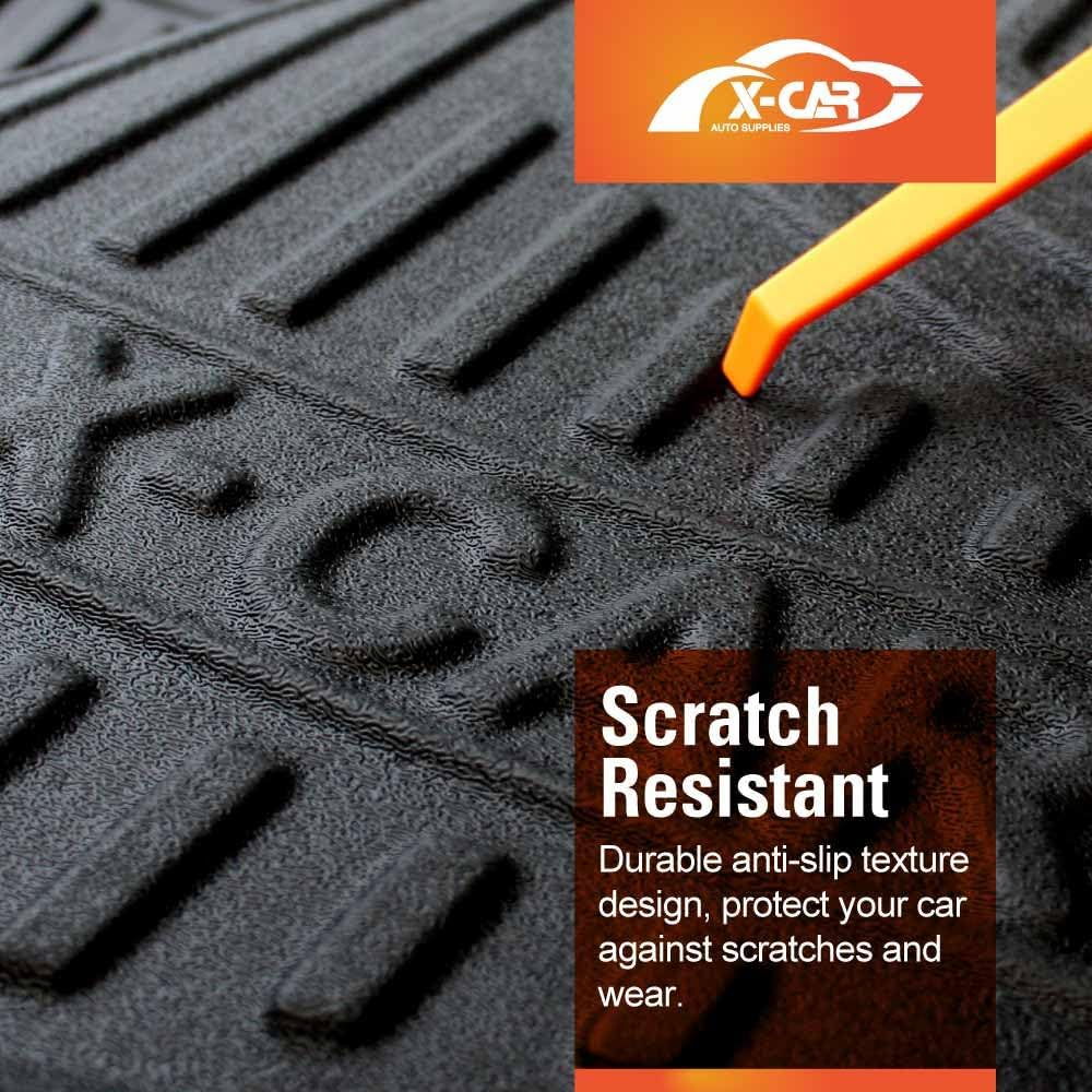 X-CAR Waterproof Cargo Rubber Mat Boot Liner Luggage Tray for Nissan Qashqai 2013-2022 J11 Series image number 4