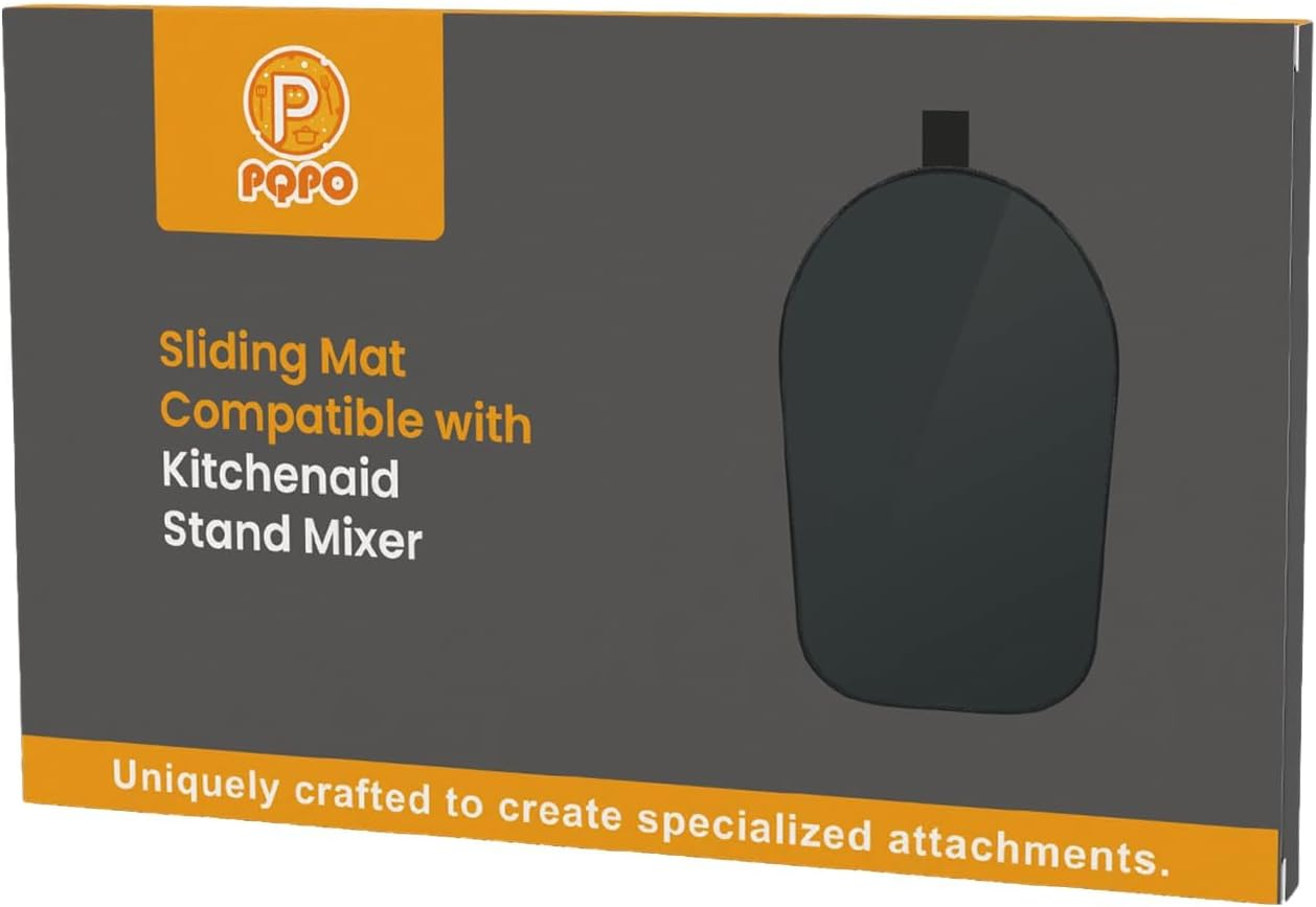 Mixer Sliding Mat Compatible with Kitchenaid 4.5 & 5 Quart Stand Mixer, Slider Mat Compatible with 4.5 & 5Qt Kitchenaid Mixer Accessories image number 5