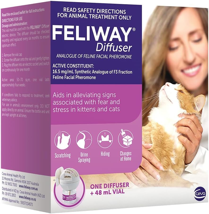 Feliway Classic Diffuser + Refill 48Ml &ndash; Calming Pheromones for Cats, Stress & Anxiety Relief, Lasts 30 Days image number 3