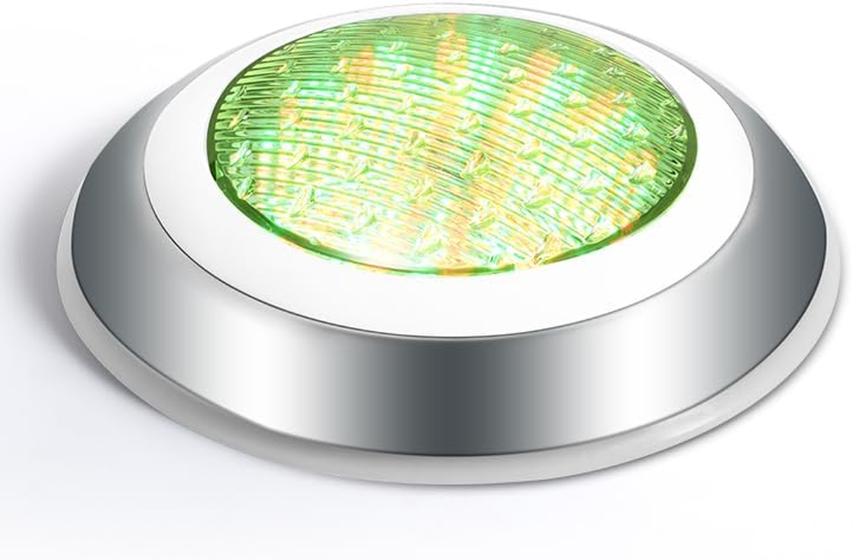 LED Pool Lighting,Underwater Smart Pool LED Pool Lights for Inground Wall Mounted, Color Changing with Remote, Submersible Led Pool Lights Bulb, for Multi Scene Pool Decoration AC12V 55W image number 5