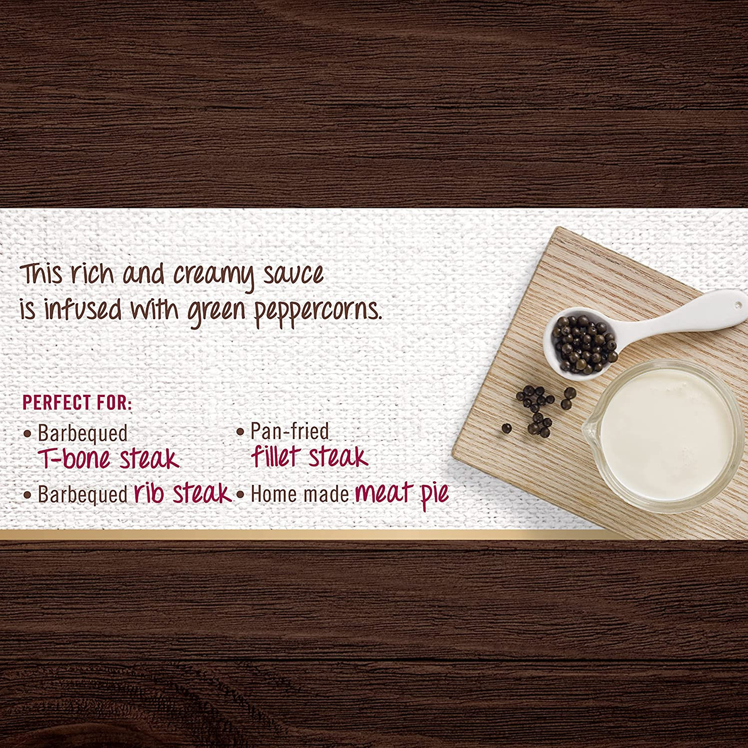 Gravox Peppercorn with Cream Sauce Pouch Liquid Pouch for Gravy and Liquid Stock Instant Sauce 165G image number 1