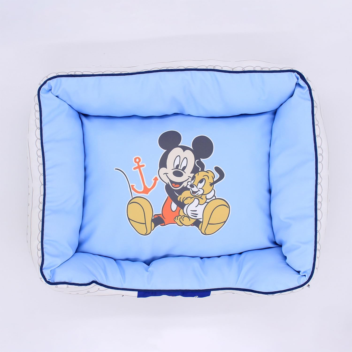 Three Arrows Disney Mickey Marine Cool Sofa for Dogs and Cats, Blue image number 6