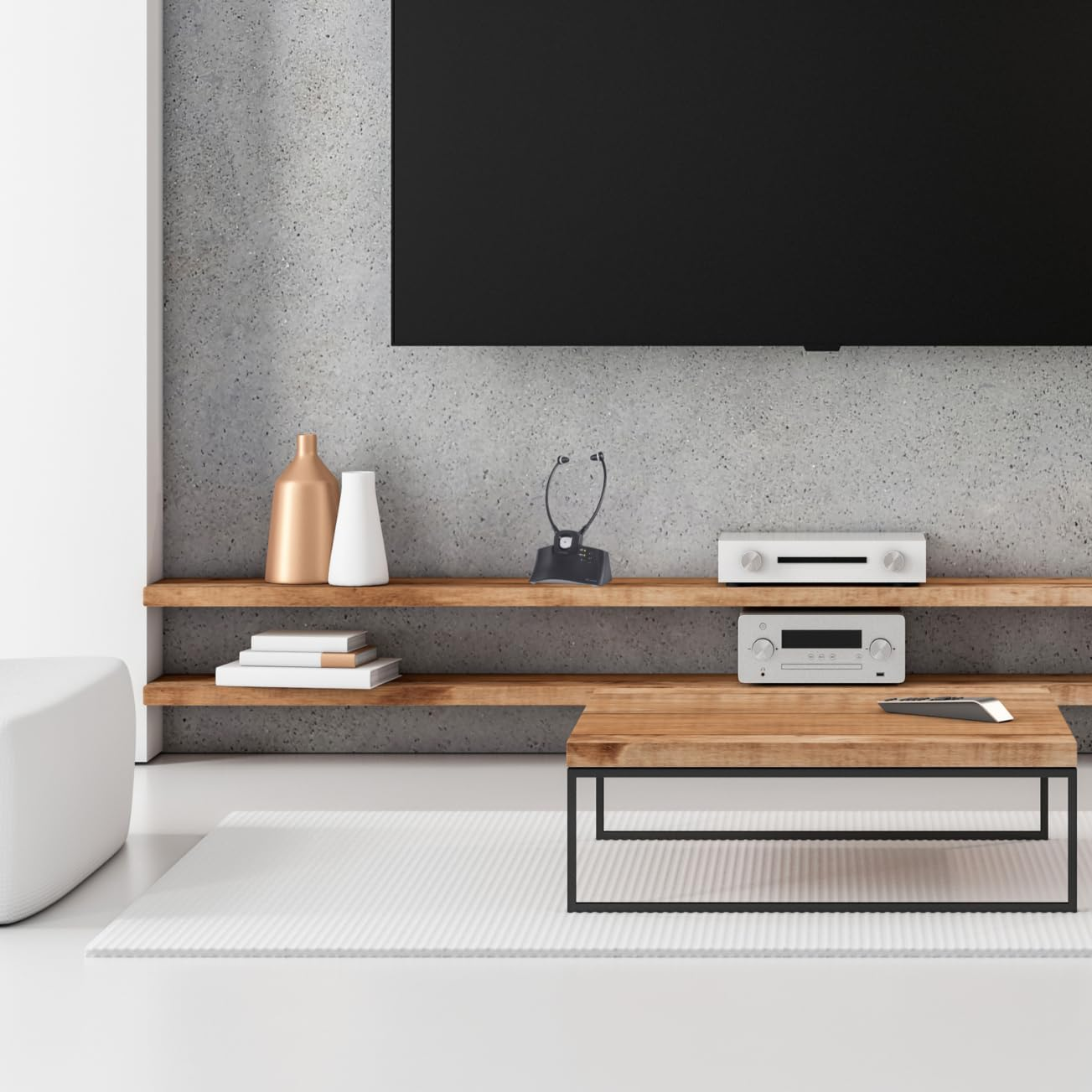 Meliconi Cuffia TV HP STETO Digital - Black