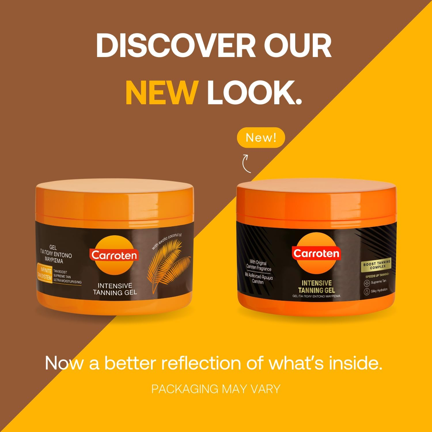 Carroten Intensive Tanning Gel 300 Ml (Pack of 2) - Tanning Accelerator with Coconut Oil and Vitamins a & E - Carrot Tanning Gel for Quick Tanning image number 4