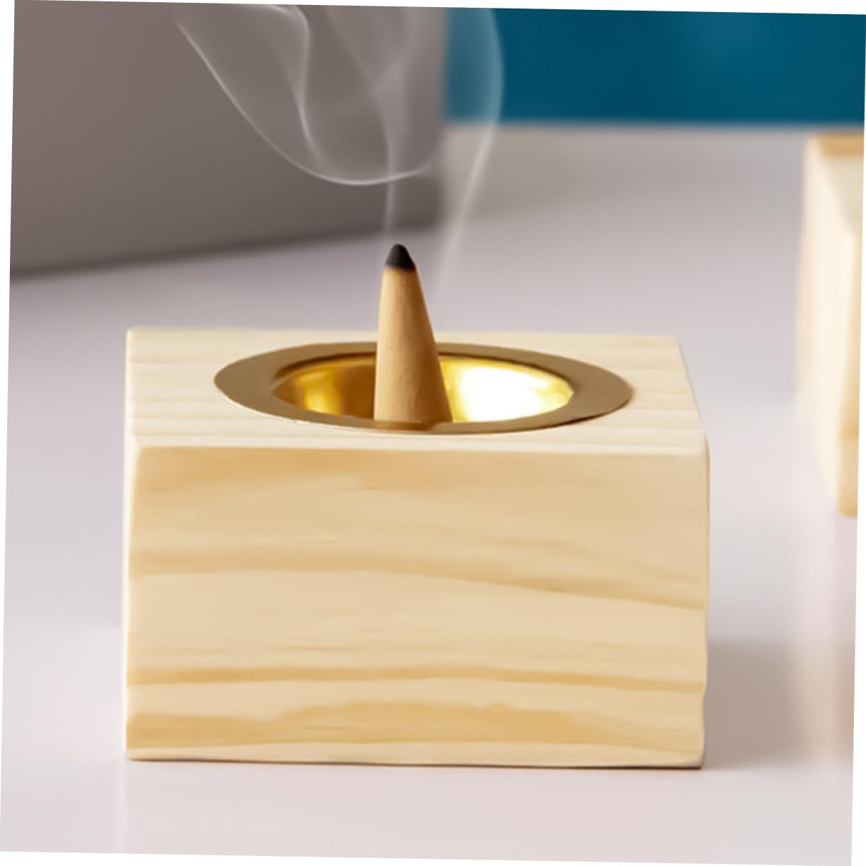 Desktop Incense Burner Vertical Incense Holder Tray Meditation Burner Home Products image number 6