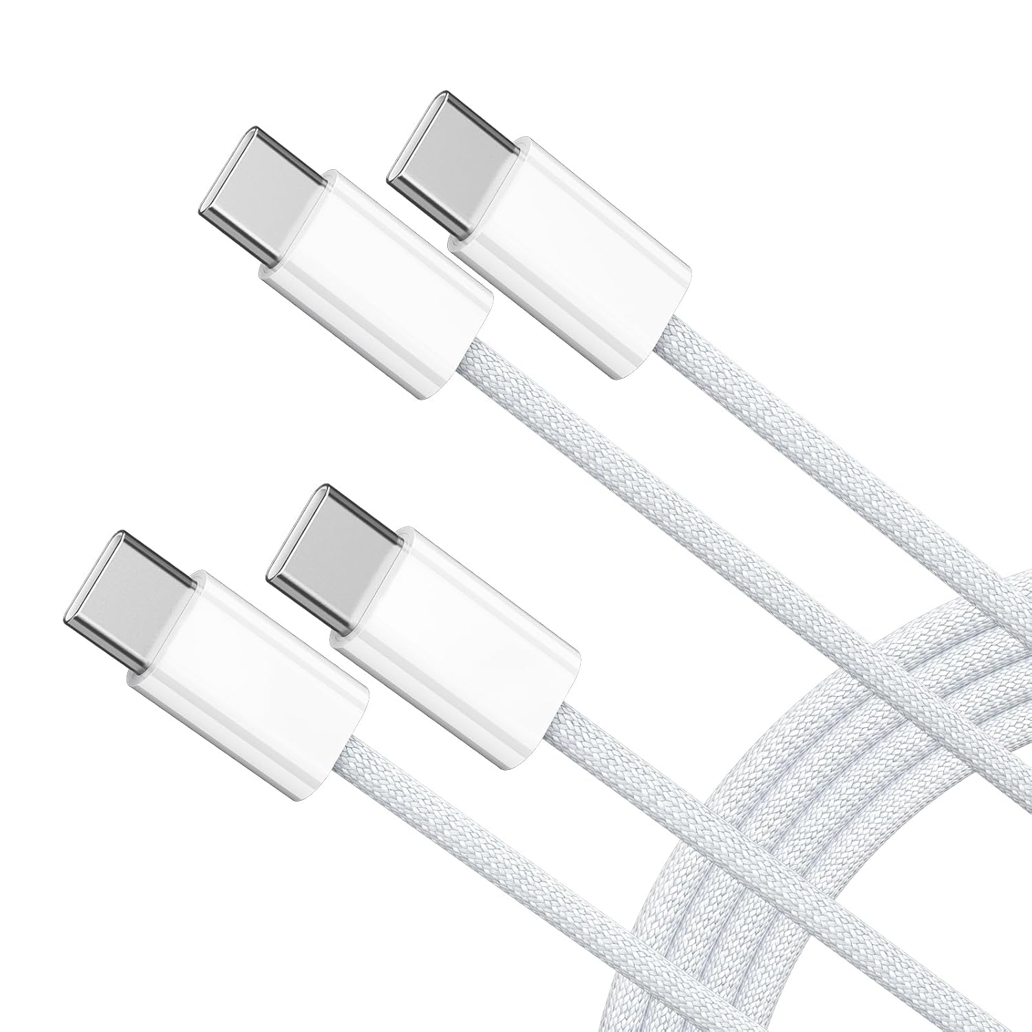 USB C Cable for Samsung Galaxy A16 S25 A05S Charger Cable 1M/2Pack, USB C to Type-C Cord PD Fast Charging Type-C Charger Cord for Samsung Galaxy A56 A26 A55 A15 S24 S23 Ultra S22 S21 S20 FE image number 5