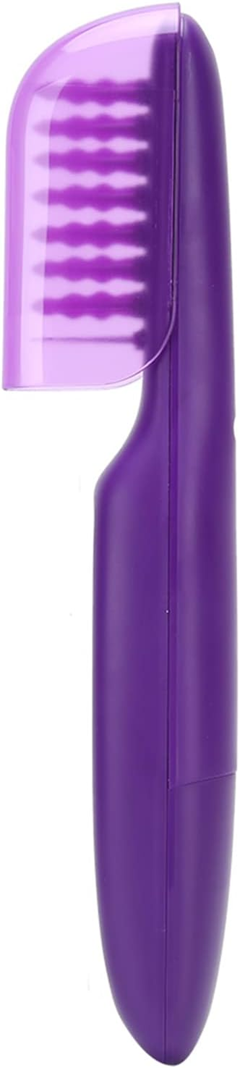 Electric Detangling Comb, Electric Detangling Comb Dry and Wet Ionic Massage Styling Tool for Curly Straight Hair, Purple image number 5