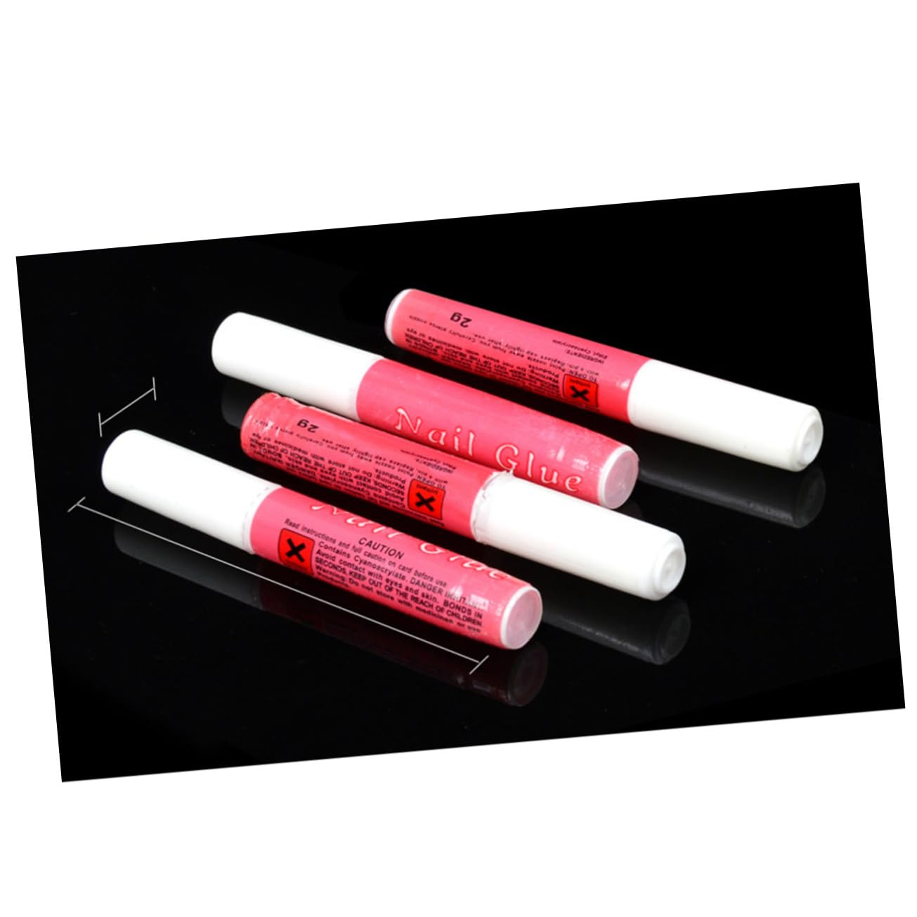 FOMIYES 5Pcs Nail Glue for Acrylic Nails Rhinestones Professional Manicure Tools High Viscosity Odorless Acid Suitable for Home Salon Use image number 6