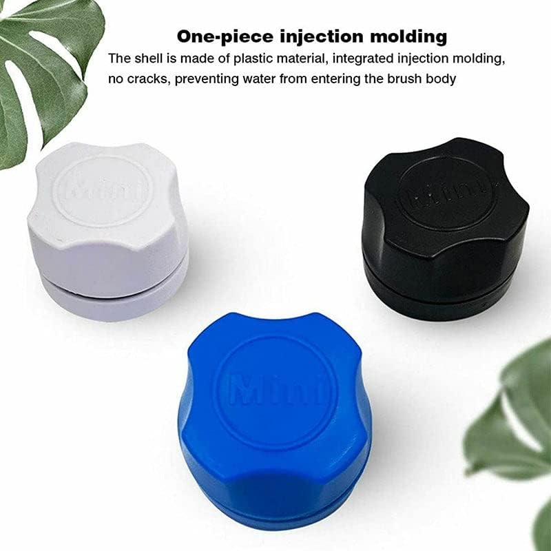 AIMALL Mini Algae Scrapers Magnetic Brush Cleaner Cleaning Glass Algae Aquarium Magnet Fish Tank Aquatic Floating Clean Brush Cleaning Tool, Suitable for 0.12-0.24 Inch Glass Thickness - Blue image number 4