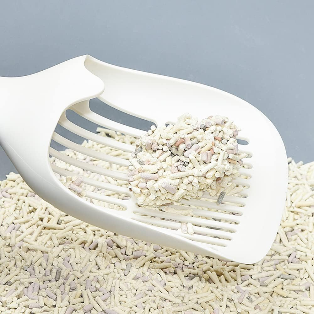 BPS Plastic Shovel for Cat Litter Tray with Comfortable Handle Sand Collector Plastic BPS-5589