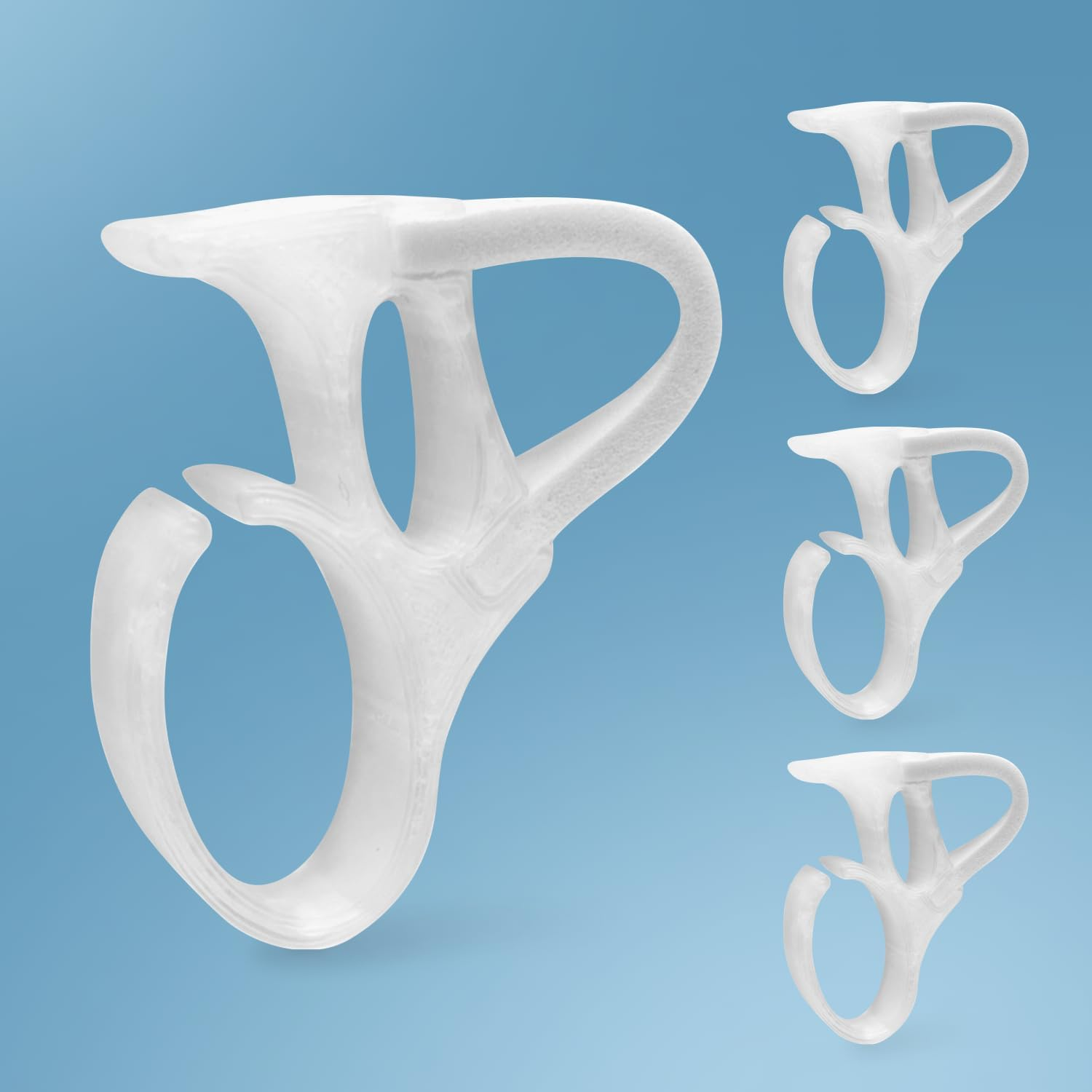 Window Blind Bumper Pack of 4 &ndash; Silence Banging Roller Blinds during Windy Days with Ultra-Quiet Bumpers (15Mm X 25Mm)