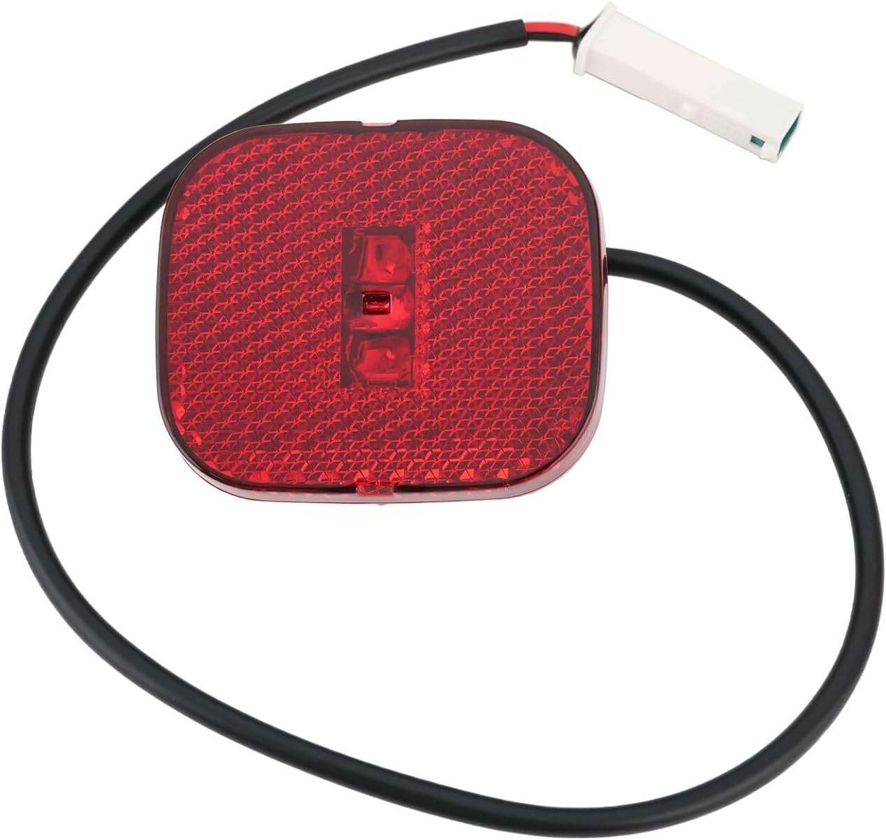 Ecsing 1Pc Electric Scooter Taillight Accessory Rear Light Warning Brake LED Lamp E-Scooter Tail Light Compatible with Ninebot Max G2 G2D