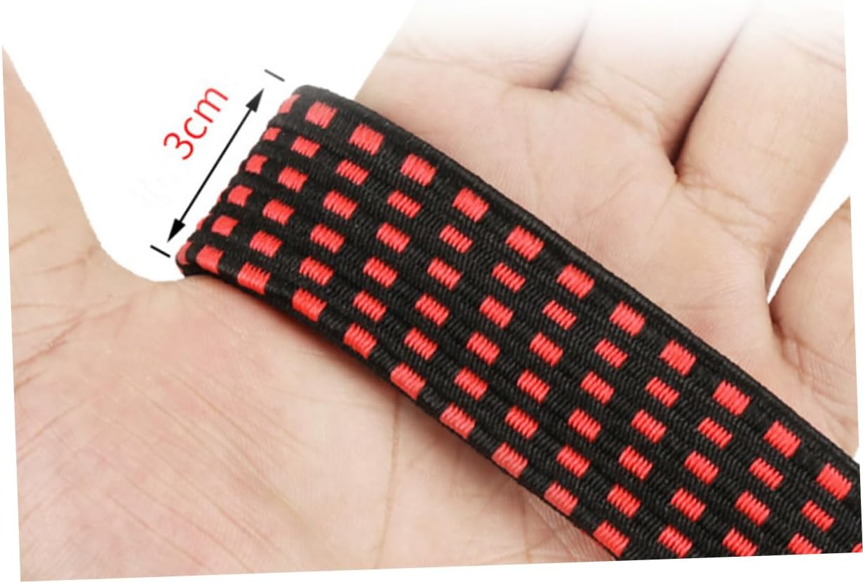 BUTIFULSIC 3M Elastic Lashing Strap Cargo Tie-Down Strap Luggage Suitcase Belts for Travel image number 2