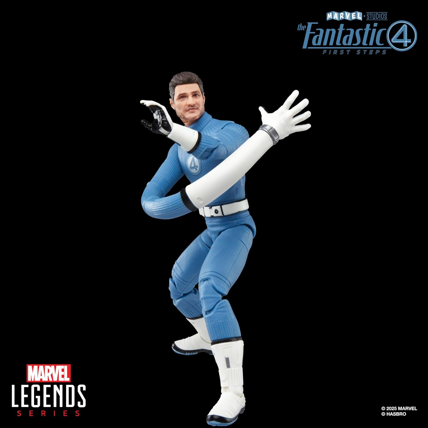 Marvel Legends Series Mister Fantastic, the Fantastic Four: First Steps Movie, Reed Richards Collectible 6 Inch Action Figure Toy, Superhero Toys for Boys and Girls Ages 4+ image number 2