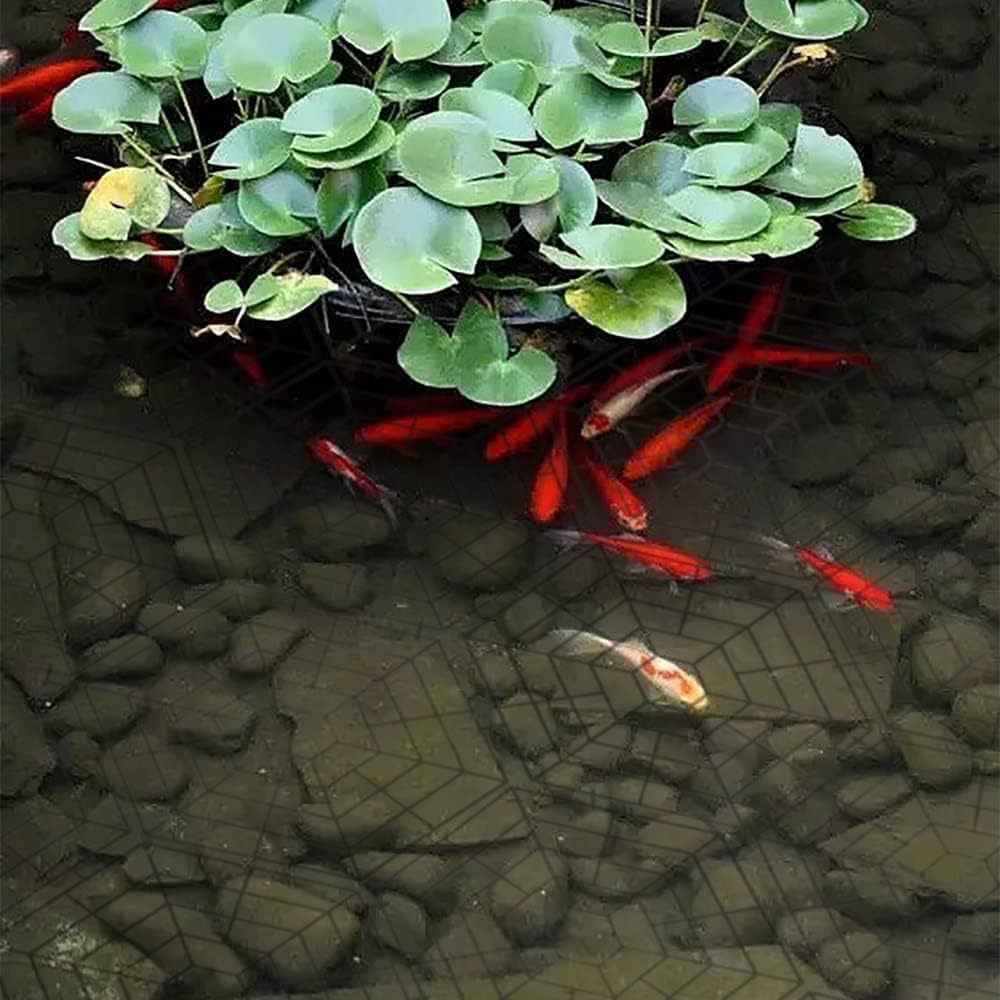 Pond Netting 20Pcs Plastic Net Fish Floating Guard Protect Fish Koi image number 3