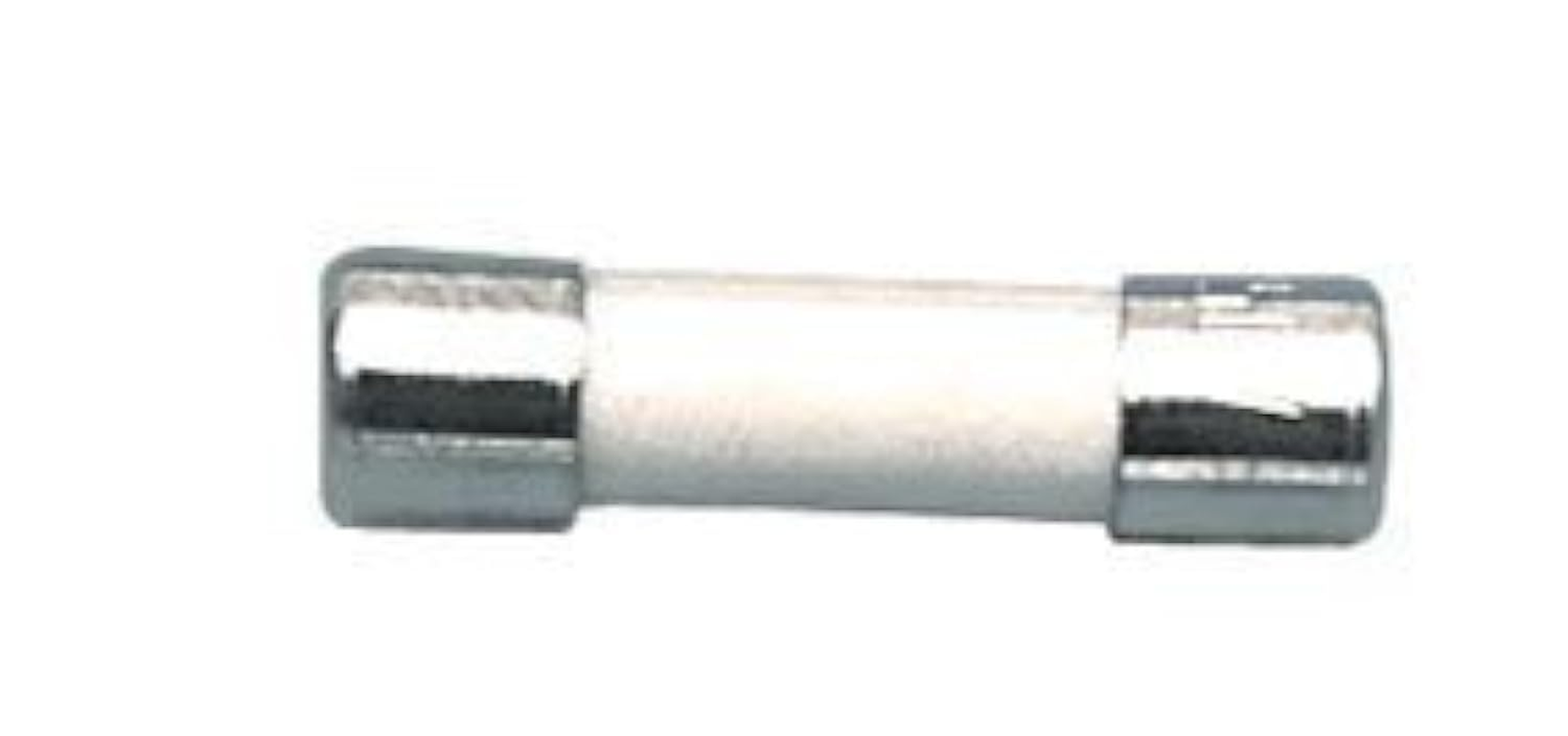 Electrosmart Pack of 2 6.3 Amp 6.3A T6.3A 6.3A 20Mm X 5Mm Ceramic Fuse - Time Delay/Time Lag/Slow Blow