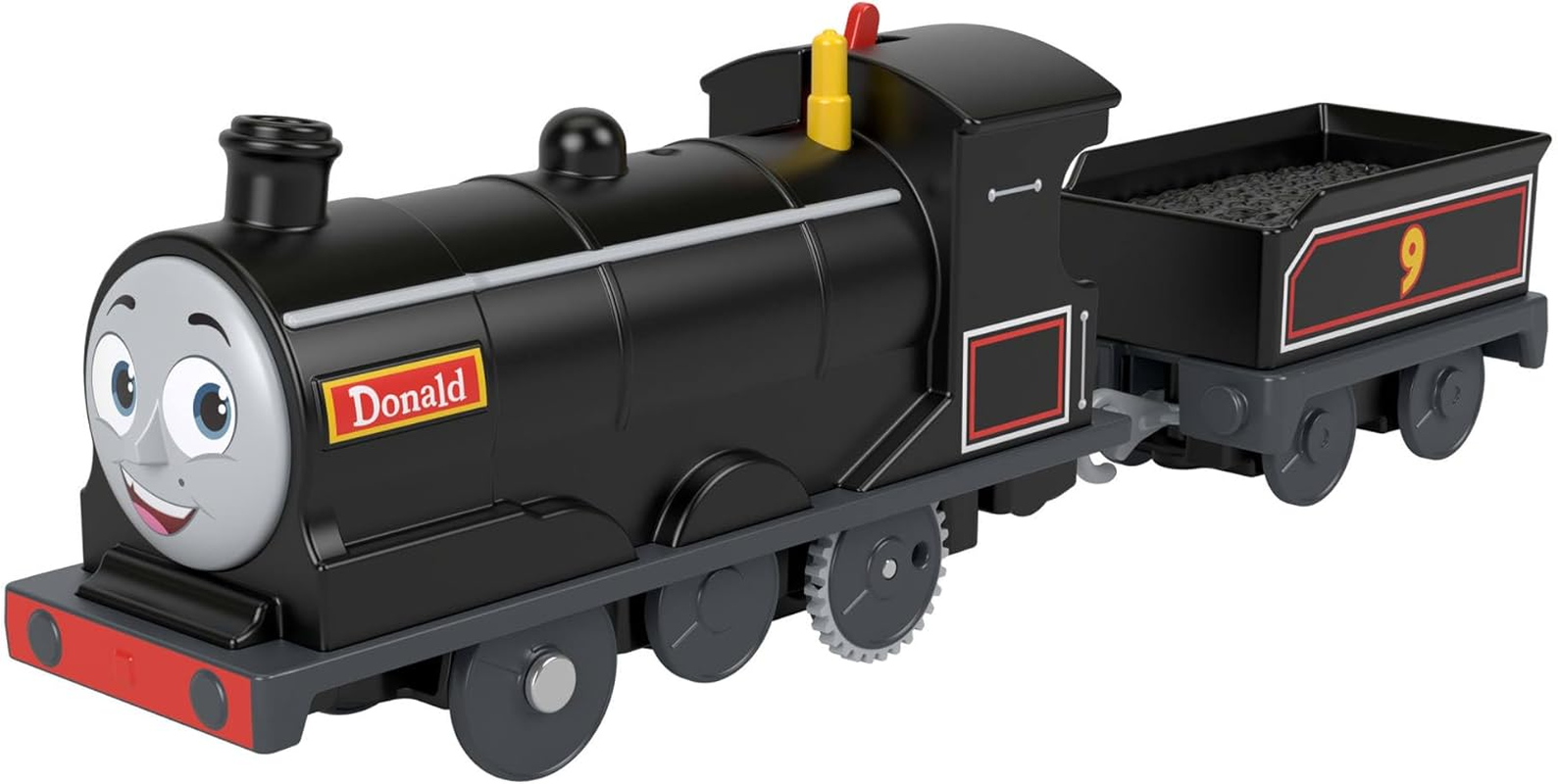 Thomas & Friends Battery Operated Toy Locomotive Donald with Cargo Car for Children in Nursery Age 3 Years and Above, JBW21 image number 4