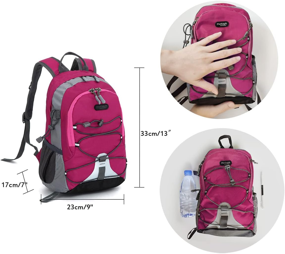 AUXDIQ 10L Sport Backpack Hiking Backpack Travel Daypack Camping Pack Climbing Trekking Cycling Daypack - Blue image number 3