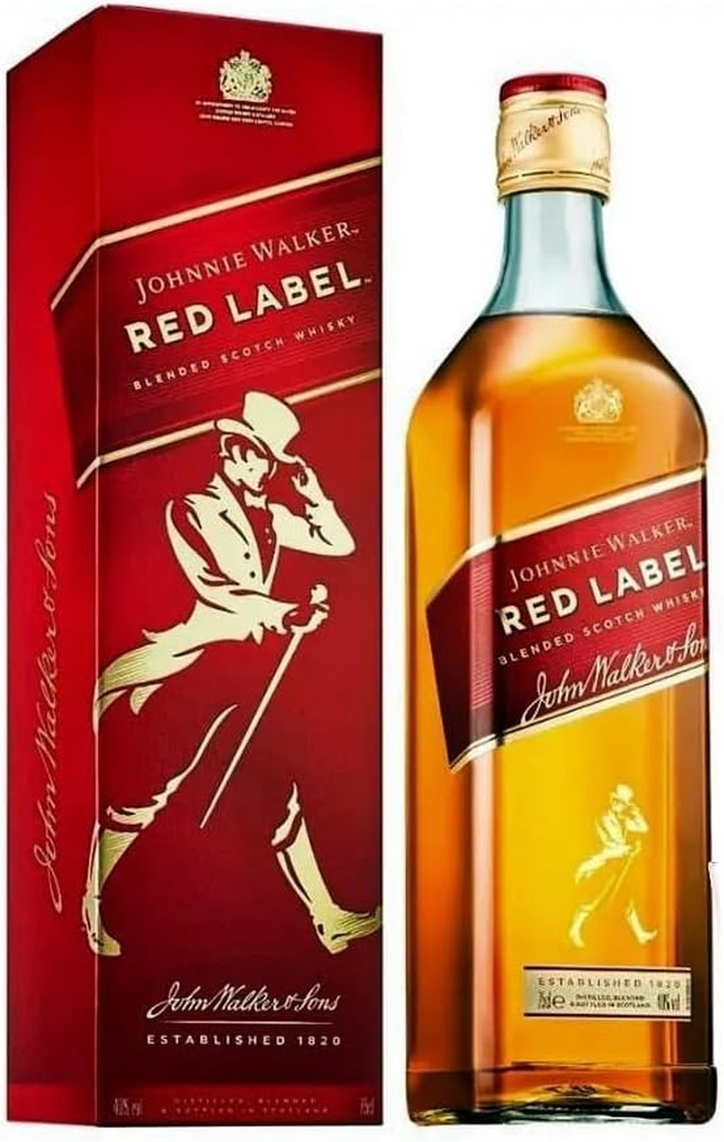 JOHNNIE WALKER 7% EXTRA RED LABEL 750ML 40%
