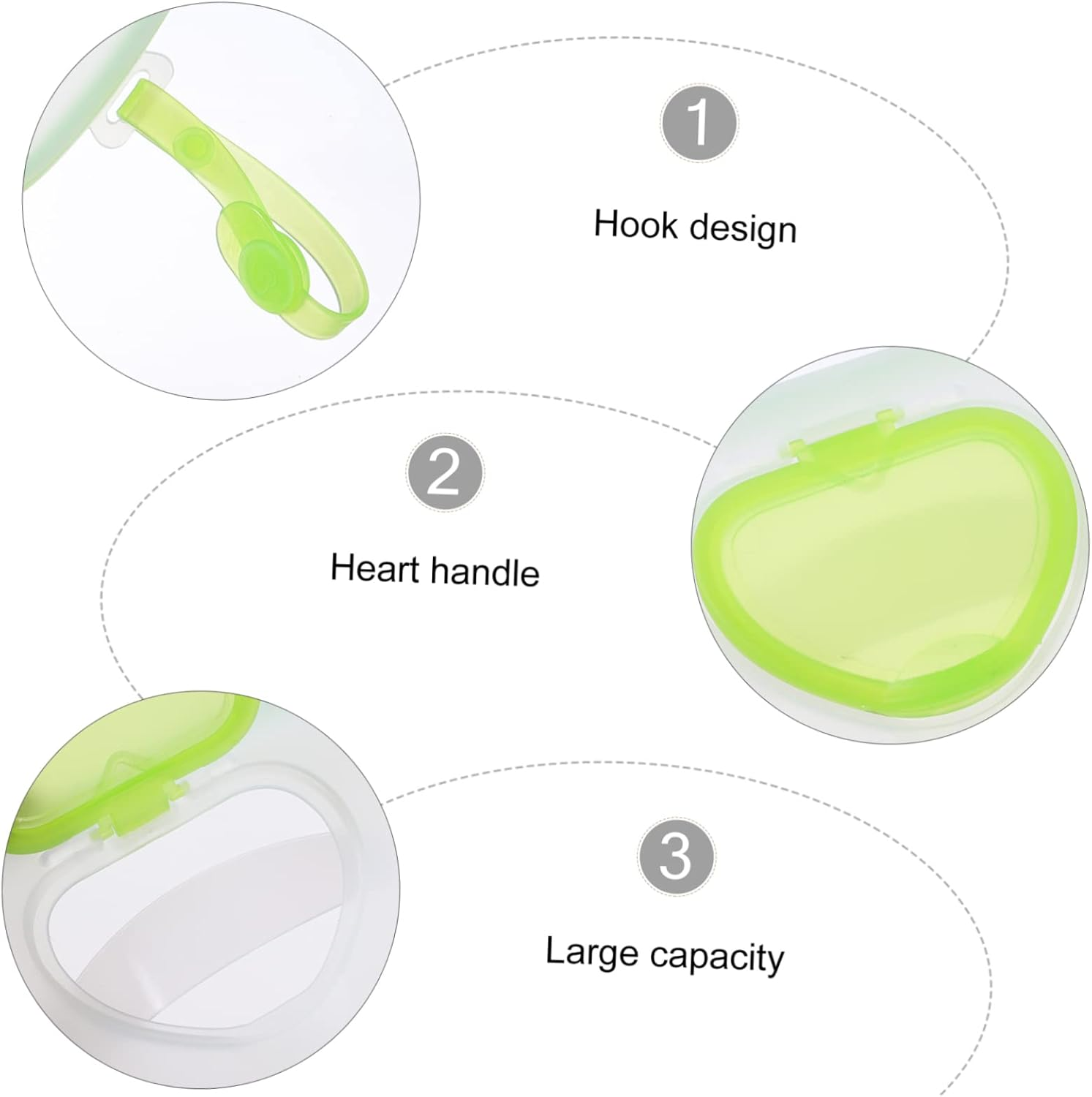 Outanaya 1Pc Portable Box Hanging Wet Tissue Case for Strollers Cribs Travel Convenient Storage Holder Green for Outdoor Use