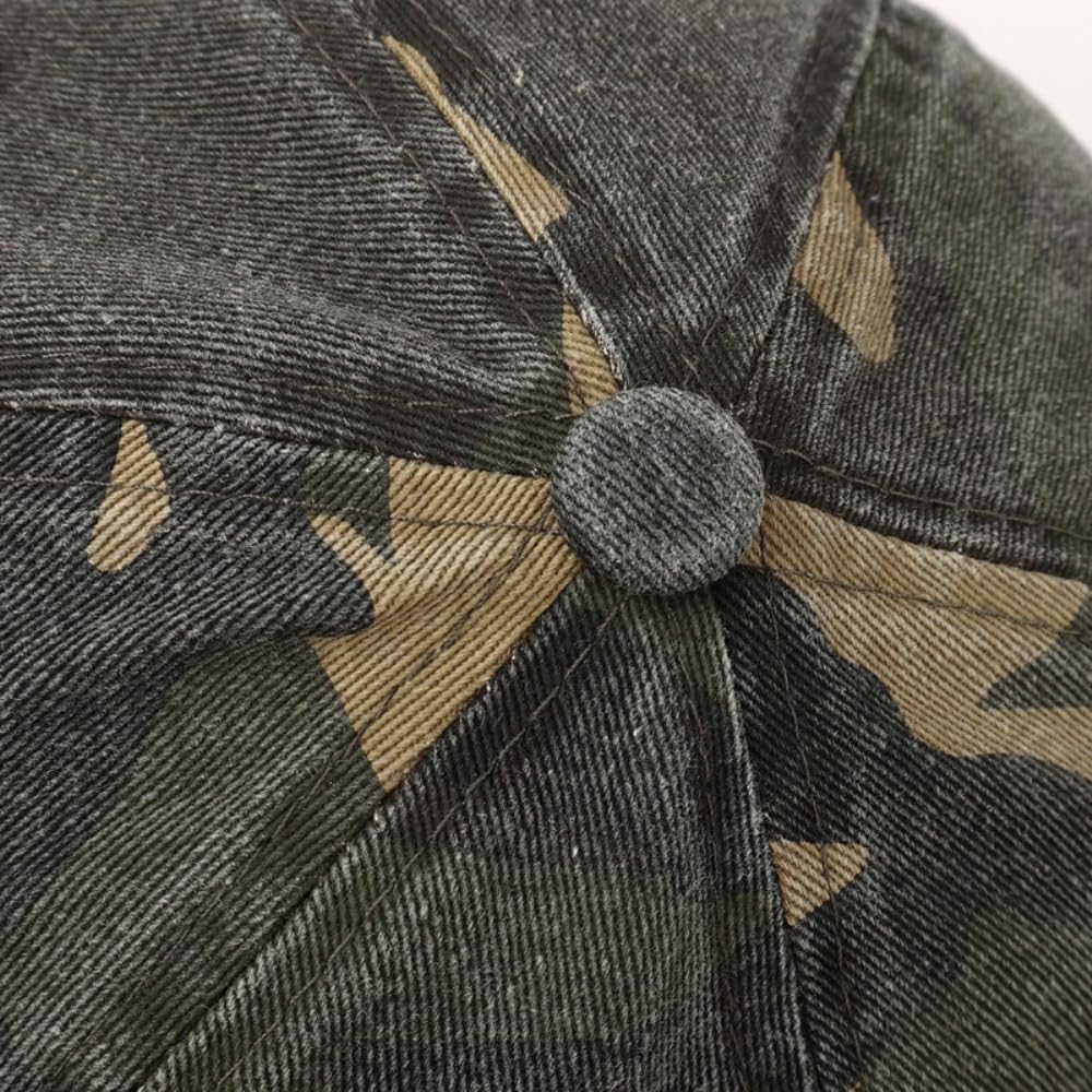 Washed Baseball Cap, Camouflage Hat, Unisex Baseball Cap, Outdoor Sun Protection, Adjustable, Sports Cap, Caps Hats, UV Protection, Sun Hat for Sports, Travel, Golf image number 4