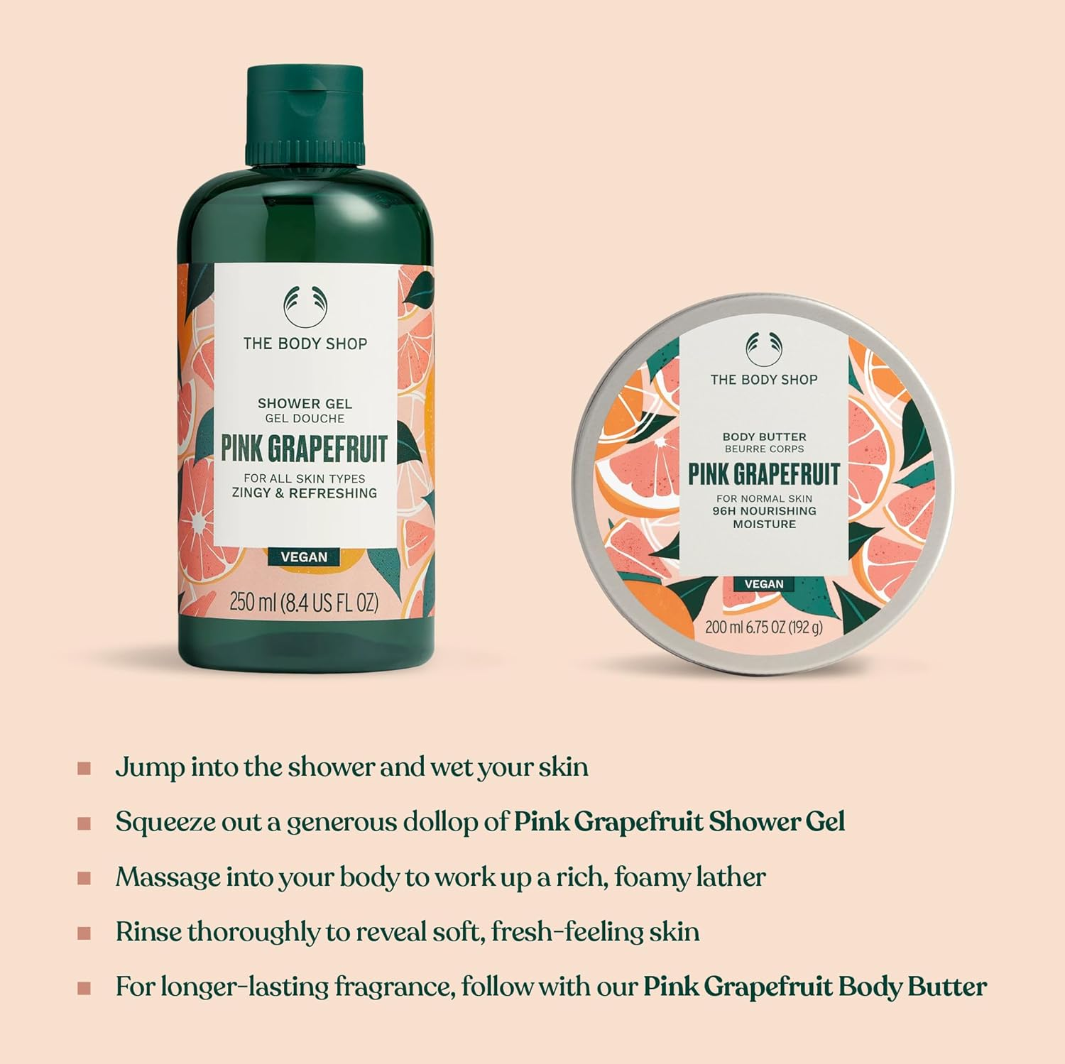 Pink Grapefruit Shower Gel image number 2