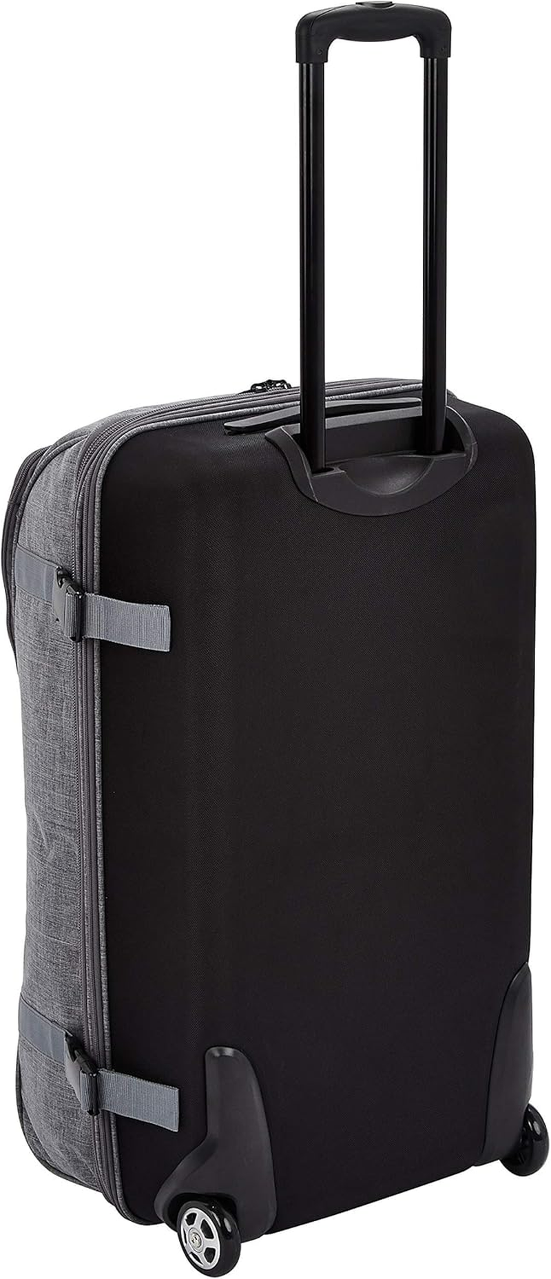 Amazon Basics Rolling Travel Duffel Bag Luggage with Wheels, Large, 78Cm, Grey image number 2