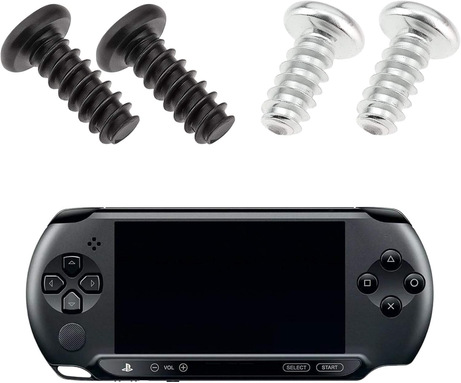 LT Easiyl 38Pcs Console Repair Screw Full Complete Screw Set Standard Phillips Head Screws Compatible PSP-1000 image number 4