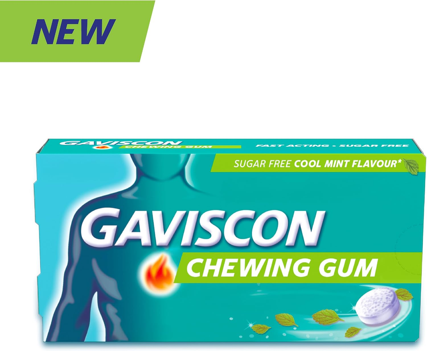 Gaviscon Chewing Gum Cool Mint 20S image number 6