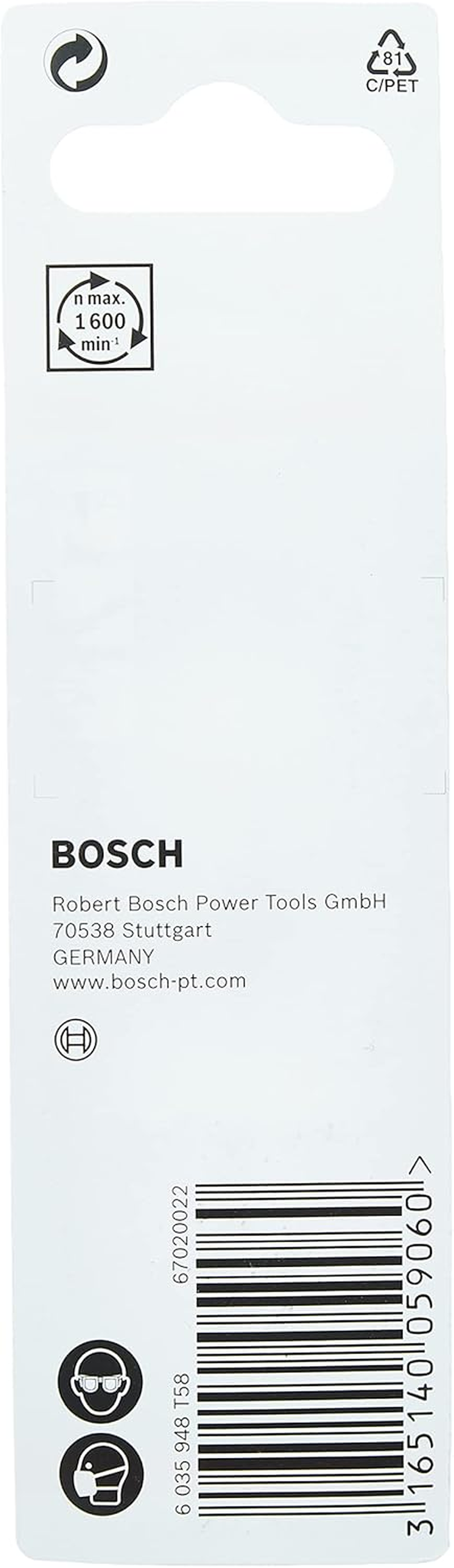 Bosch Accessories Professional 1X Brad Point Drill Bit (For Wood, &Oslash; 3 X 33 X 61 Mm, Accessories Rotary Drills) image number 1