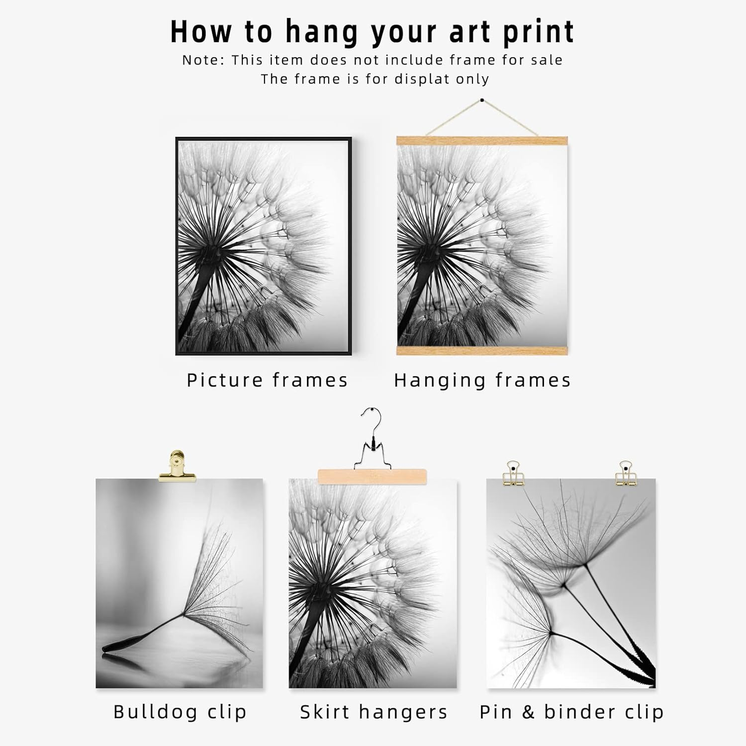 Black and White Wall Art Prints Posters Minimalist Decor, 11X14 Canvas Prints Unframed Set of 3, Plant Posters Aesthetic for Living Room image number 6