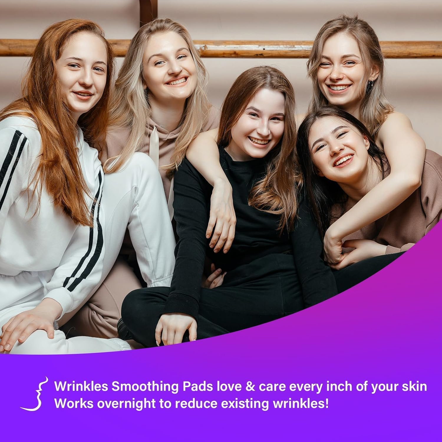 Wrinkle Pads Wrinkles Patches-Resuable Sleep Patches Silicone Paster for Wrinkles, anti Chest Wrinkles from Side Sleeping, Neck & D&eacute;collet&eacute;, Skin Safe Chest Wrinkled Patche (White) image number 2