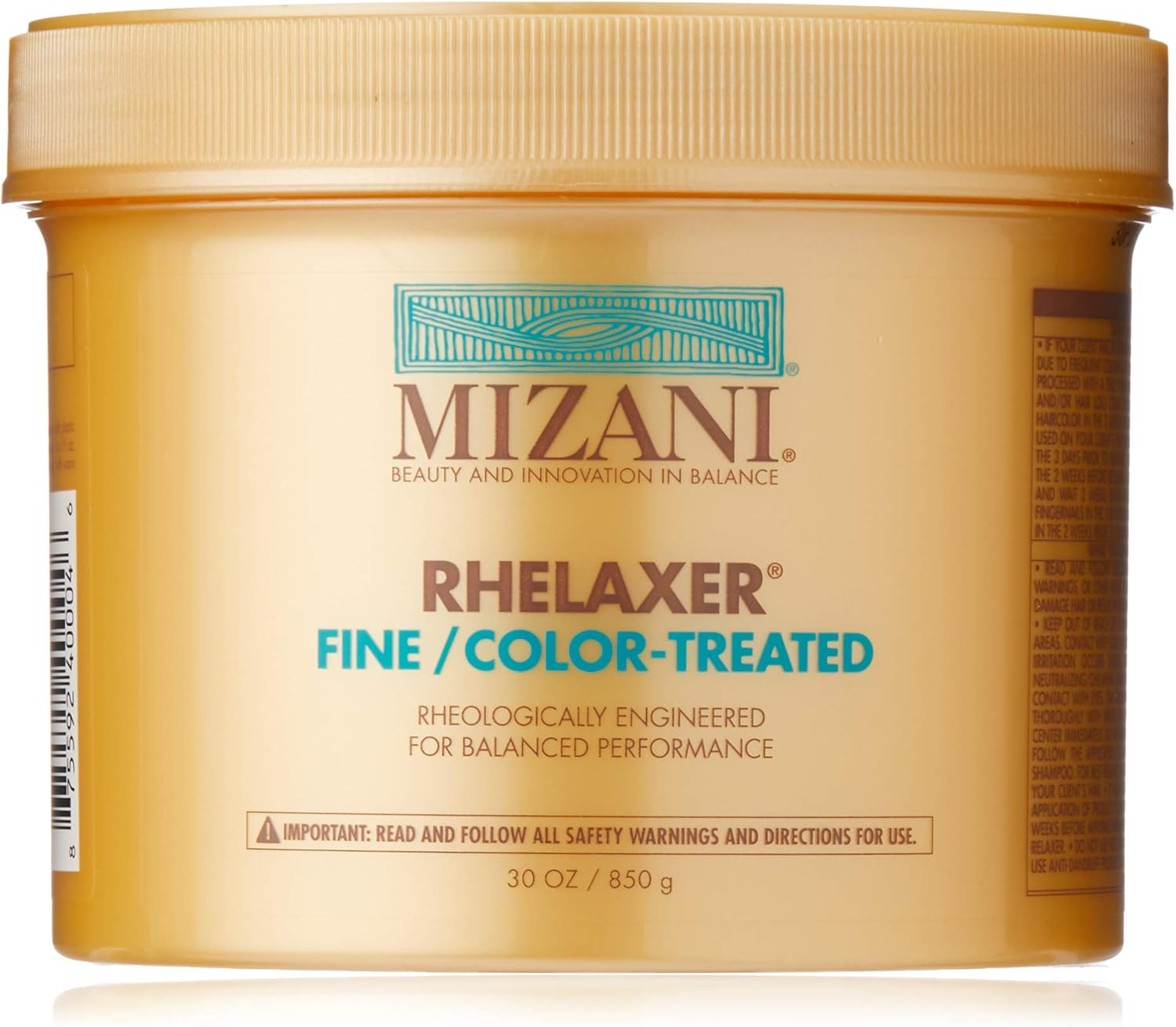Mizani Rhelaxer for Fine/Color Treated Hair for Unisex, 30 Oz., 1456.03G image number 4