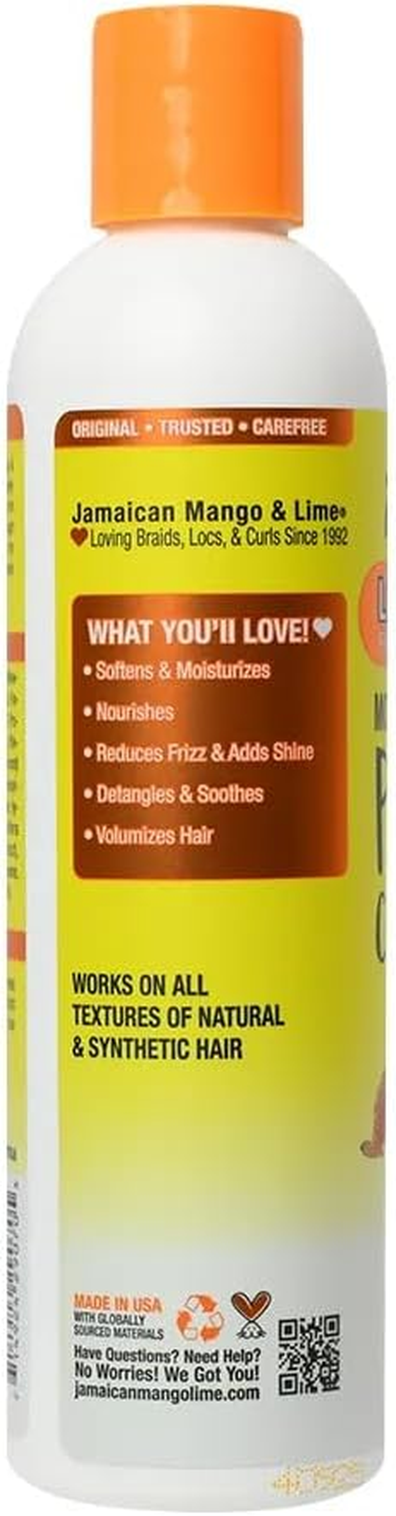 Jamaican Mango & Lime Protein Conditioner, 8 Ounce image number 2