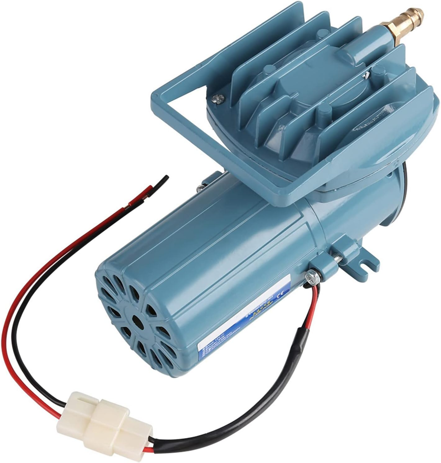 Aquarium Air Pump, DC 12V 35W Air Pump Aerator for Fish Pond Aquaculture Aquarium Accessory Tool image number 2