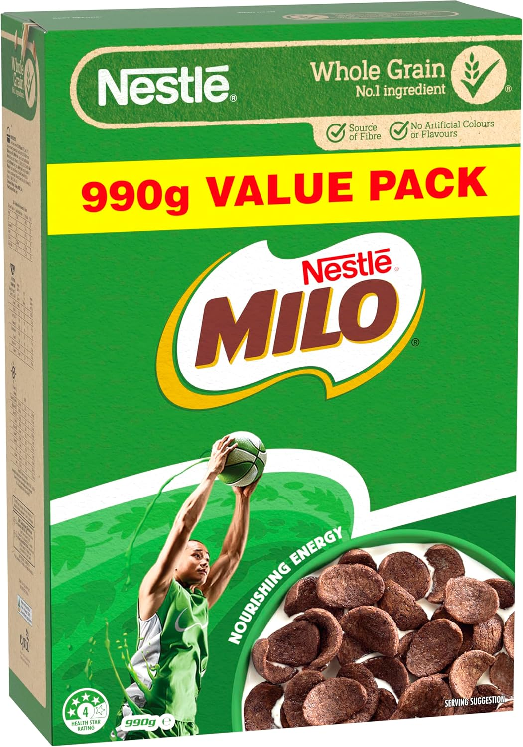 NESTL&Eacute; MILO Breakfast Cereal 990G image number 3
