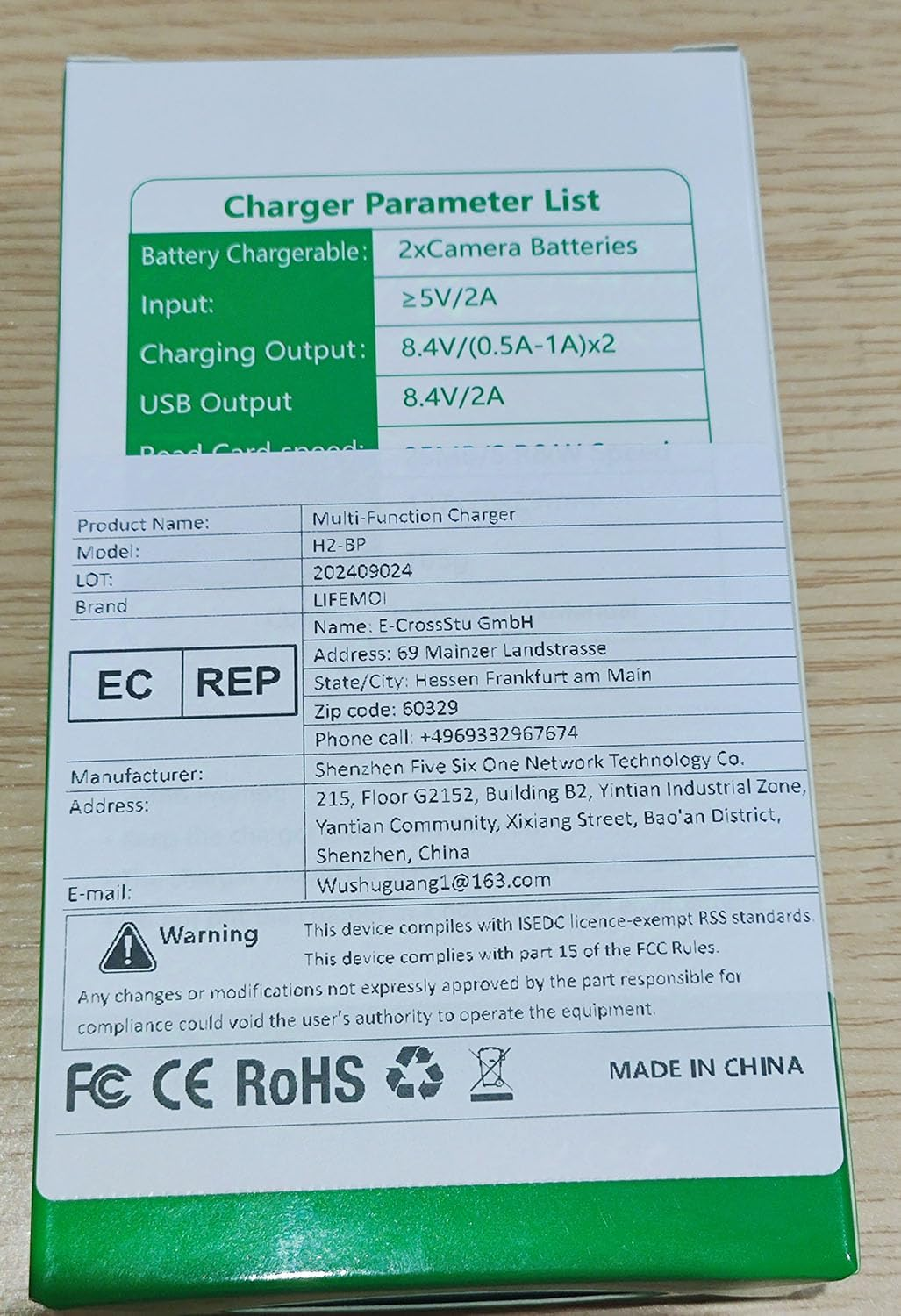 3-Slot Charger/Charging Dock, Suitable for Ring Doorbells and Camera Batteries,With LED Display,Compatible with Video Doorbell 2/3/4/3Plus/Spotlight Cam/Peephole Cam - Black-2 Slots image number 3